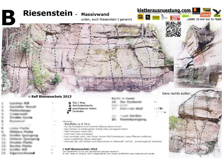 Riesenstein Kletterführer zum download